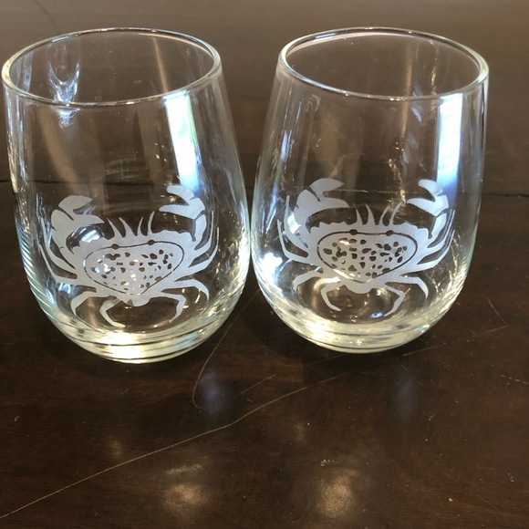Costal Stemless Wine Glasses - Picture 5 of 6